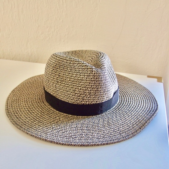 Jcrew Marled Wide Brim Packable Hat 